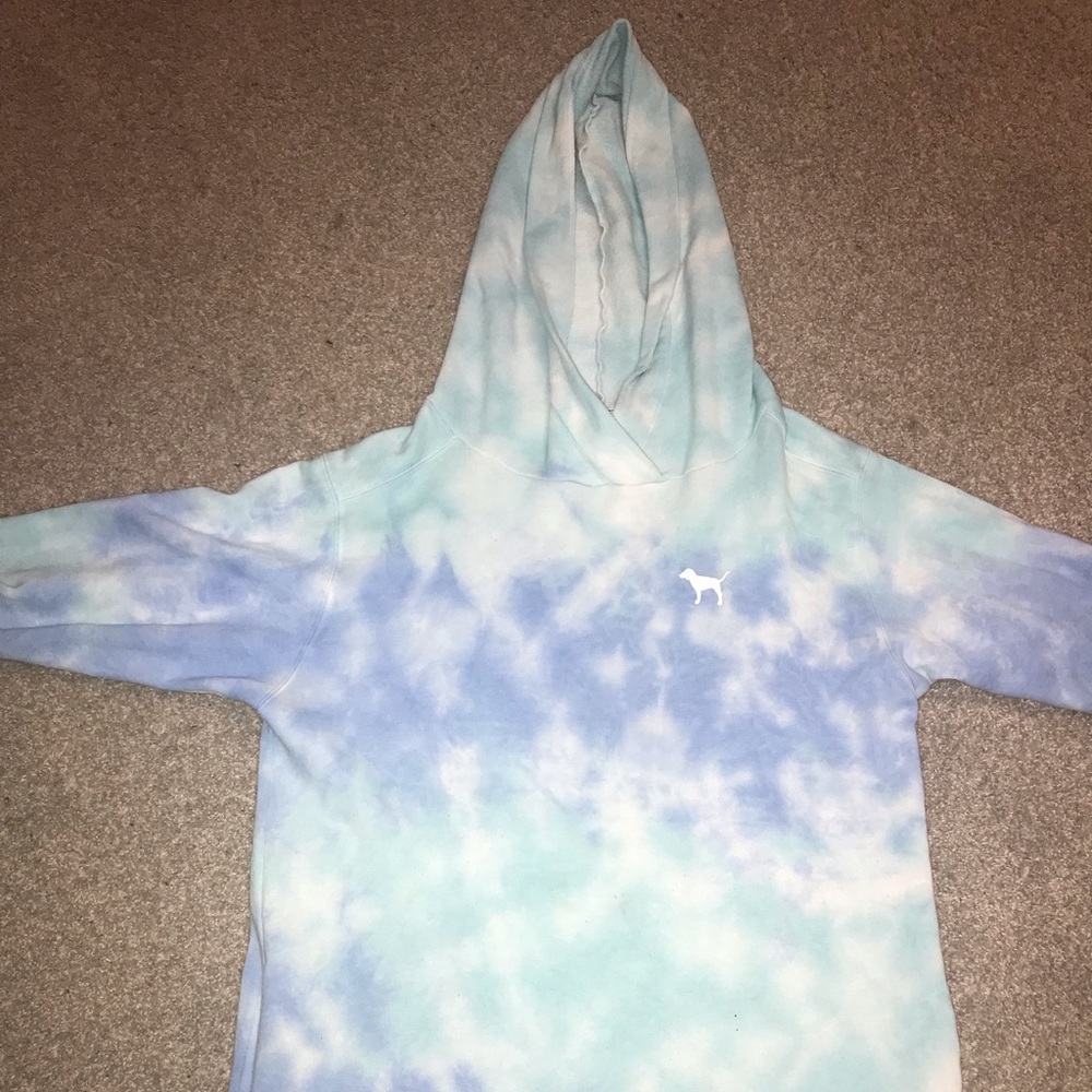 PINK multi colored sweatshirt